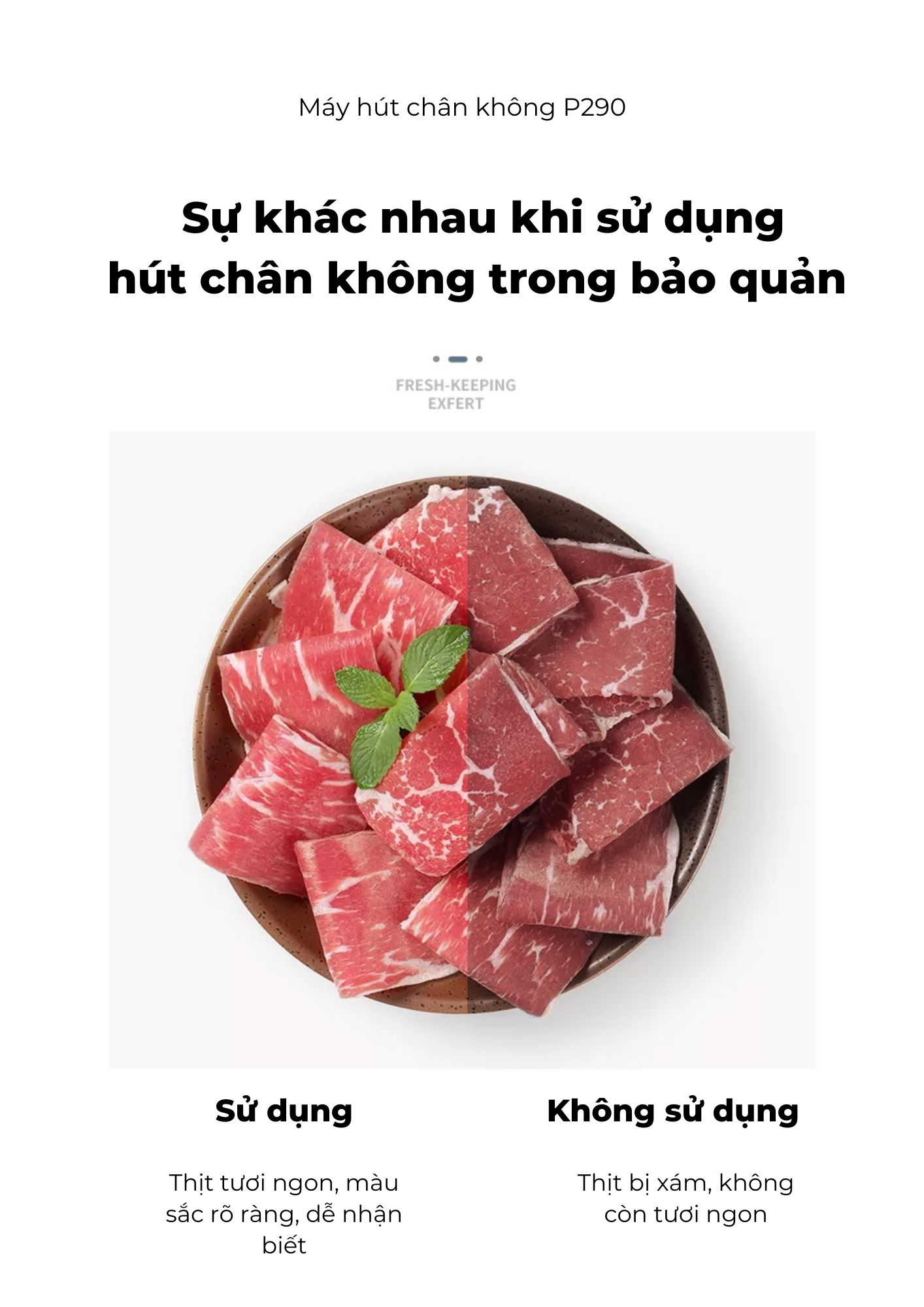 Máy hút chân không ShineYe không kén túi - phiên bản Tiếng Việt, hàng chính hãng