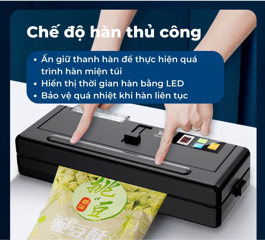 Máy hút chân không ShineYe P280 không kén túi - Hàng chính hãng