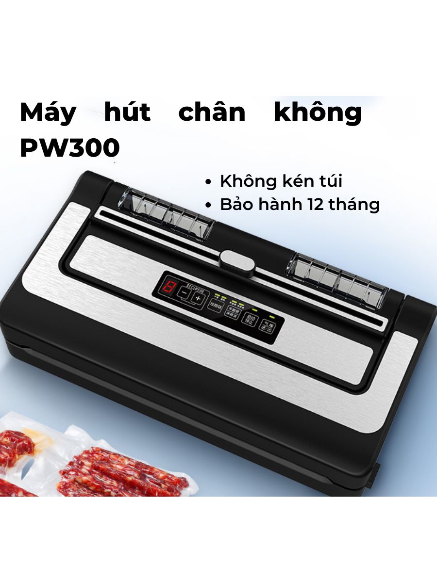 Máy hút chân không PW300 không kén túi - Hàng chính hãng