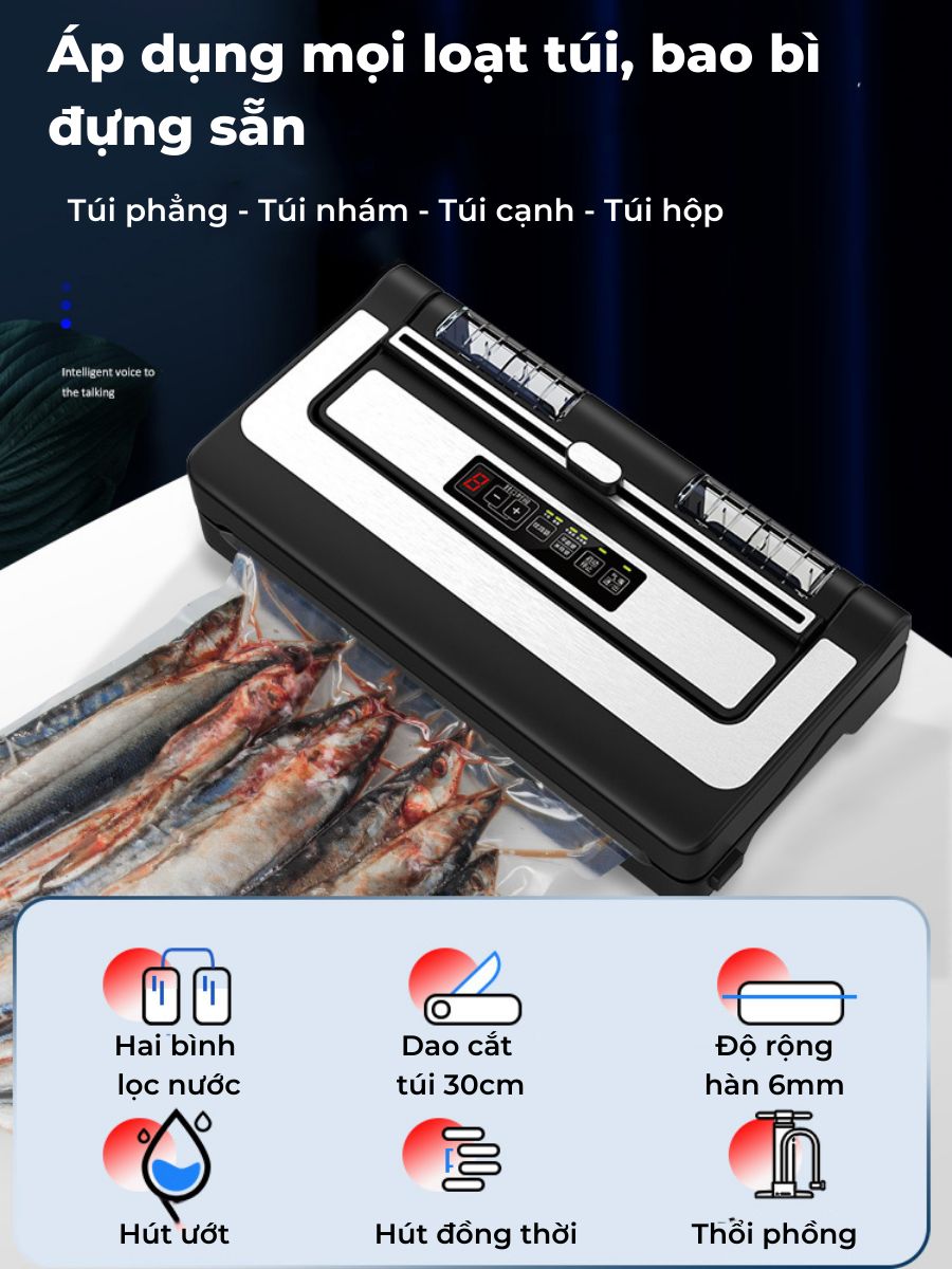 Máy hút chân không PW300 không kén túi - Hàng chính hãng